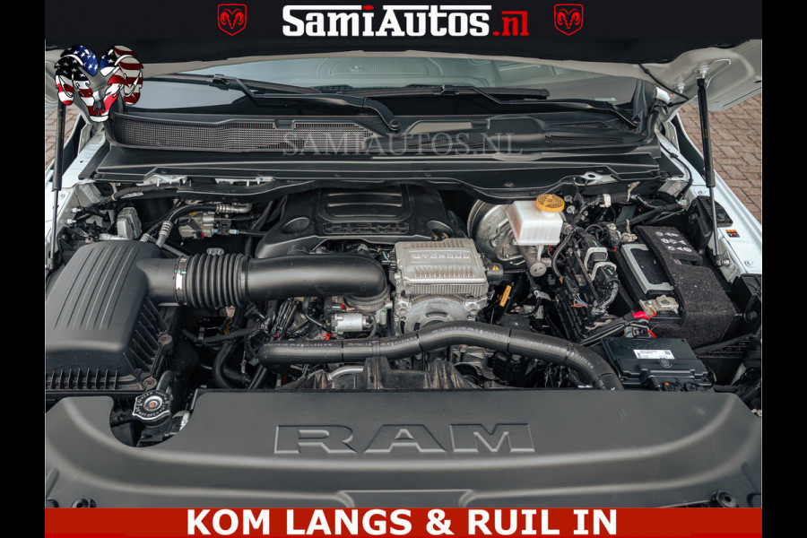 Dodge Ram 1500 Limited Night | 5.7 V8 Hemi Full Option | LPG | Comfortabele Dubbele Cabine met Royale 5 Zitplaatsen | De Meest Luxe en Volle Pick-Up in zijn Klasse | BPM vrij | Nu Leverbaar uit Voorraad | Voorraad Nr v45lp