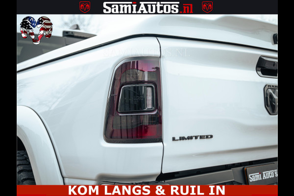 Dodge Ram 1500 Limited Night | 5.7 V8 Hemi Full Option | LPG | Comfortabele Dubbele Cabine met Royale 5 Zitplaatsen | De Meest Luxe en Volle Pick-Up in zijn Klasse | BPM vrij | Nu Leverbaar uit Voorraad | Voorraad Nr v45lp