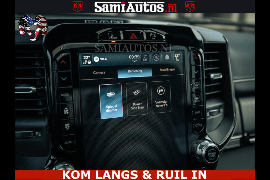Dodge Ram 1500 Limited Night | 5.7 V8 Hemi Full Option | LPG | Comfortabele Dubbele Cabine met Royale 5 Zitplaatsen | De Meest Luxe en Volle Pick-Up in zijn Klasse | BPM vrij | Nu Leverbaar uit Voorraad | Voorraad Nr v45lp