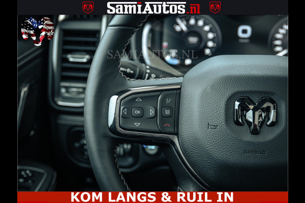 Dodge Ram 1500 Limited Night | 5.7 V8 Hemi Full Option | LPG | Comfortabele Dubbele Cabine met Royale 5 Zitplaatsen | De Meest Luxe en Volle Pick-Up in zijn Klasse | BPM vrij | Nu Leverbaar uit Voorraad | Voorraad Nr v45lp
