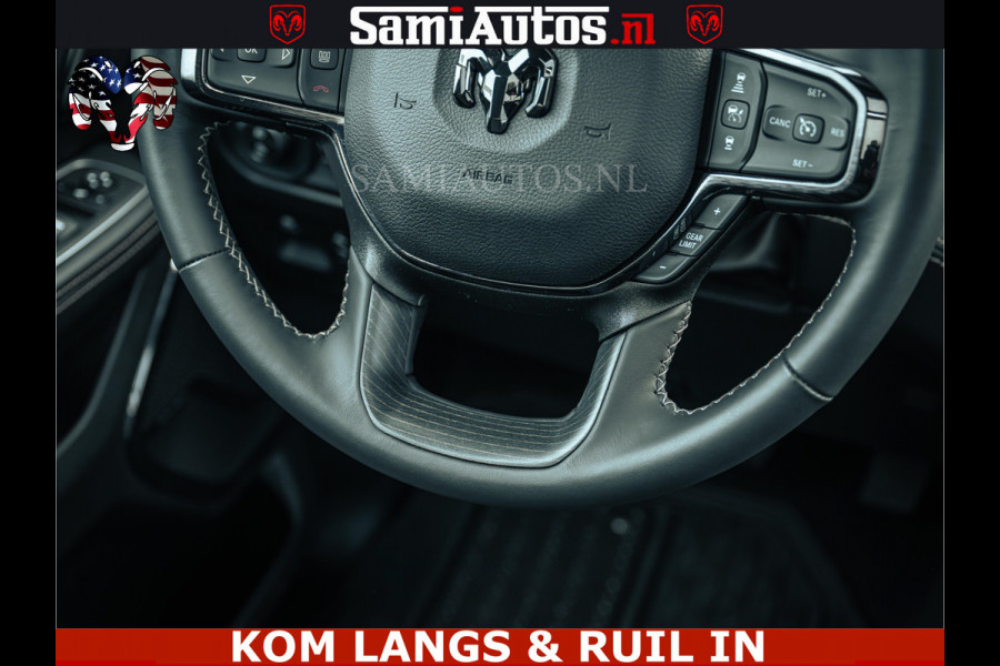 Dodge Ram 1500 Limited Night | 5.7 V8 Hemi Full Option | LPG | Comfortabele Dubbele Cabine met Royale 5 Zitplaatsen | De Meest Luxe en Volle Pick-Up in zijn Klasse | BPM vrij | Nu Leverbaar uit Voorraad | Voorraad Nr v45lp