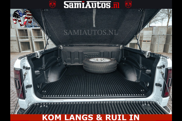 Dodge Ram 1500 Limited Night | 5.7 V8 Hemi Full Option | LPG | Comfortabele Dubbele Cabine met Royale 5 Zitplaatsen | De Meest Luxe en Volle Pick-Up in zijn Klasse | BPM vrij | Nu Leverbaar uit Voorraad | Voorraad Nr v45lp