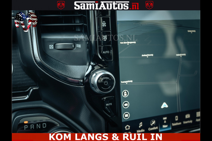 Dodge Ram 1500 Limited Night | 5.7 V8 Hemi Full Option | LPG | Comfortabele Dubbele Cabine met Royale 5 Zitplaatsen | De Meest Luxe en Volle Pick-Up in zijn Klasse | BPM vrij | Nu Leverbaar uit Voorraad | Voorraad Nr v45lp