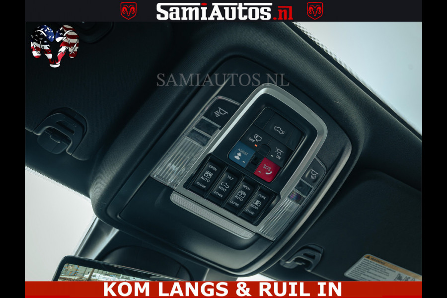 Dodge Ram 1500 Limited Night | 5.7 V8 Hemi Full Option | LPG | Comfortabele Dubbele Cabine met Royale 5 Zitplaatsen | De Meest Luxe en Volle Pick-Up in zijn Klasse | BPM vrij | Nu Leverbaar uit Voorraad | Voorraad Nr v45lp
