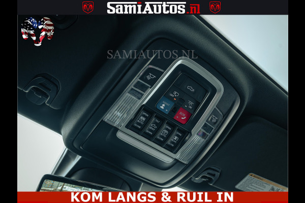Dodge Ram 1500 Limited Night | 5.7 V8 Hemi Full Option | LPG | Comfortabele Dubbele Cabine met Royale 5 Zitplaatsen | De Meest Luxe en Volle Pick-Up in zijn Klasse | BPM vrij | Nu Leverbaar uit Voorraad | Voorraad Nr v45lp