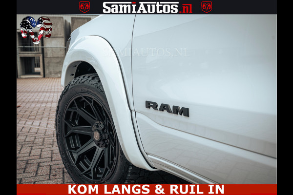 Dodge Ram 1500 Limited Night | 5.7 V8 Hemi Full Option | LPG | Comfortabele Dubbele Cabine met Royale 5 Zitplaatsen | De Meest Luxe en Volle Pick-Up in zijn Klasse | BPM vrij | Nu Leverbaar uit Voorraad | Voorraad Nr v45lp