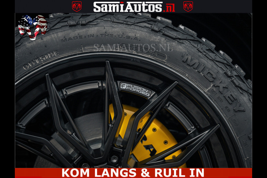 Dodge Ram LIMITED NIGHT H.O 540HP 706Nm | Massage + Full Option | De Meest Luxe en Volle Pick-Up in zijn Klasse | Comfortabele Dubbele Cabine met Royale 5 Zitplaatsen | BPM vrij | Nu Leverbaar uit Voorraad | Voorraad Nr 2370 - 5411