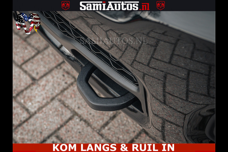 Dodge Ram LIMITED NIGHT H.O 540HP 706Nm | Massage + Full Option | De Meest Luxe en Volle Pick-Up in zijn Klasse | Comfortabele Dubbele Cabine met Royale 5 Zitplaatsen | BPM vrij | Nu Leverbaar uit Voorraad | Voorraad Nr 2370 - 5411