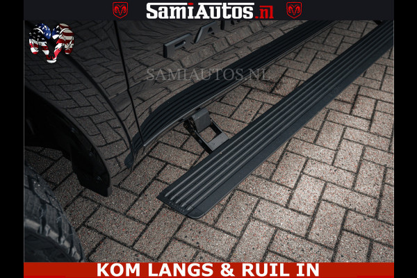 Dodge Ram LIMITED NIGHT H.O 540HP 706Nm | Massage + Full Option | De Meest Luxe en Volle Pick-Up in zijn Klasse | Comfortabele Dubbele Cabine met Royale 5 Zitplaatsen | BPM vrij | Nu Leverbaar uit Voorraad | Voorraad Nr 2370 - 5411