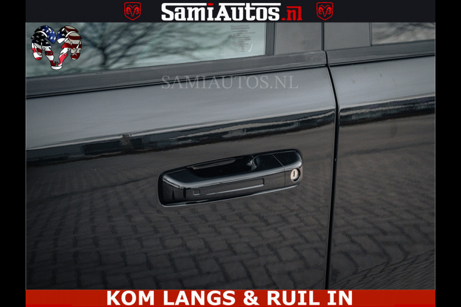 Dodge Ram LIMITED NIGHT H.O 540HP 706Nm | Massage + Full Option | De Meest Luxe en Volle Pick-Up in zijn Klasse | Comfortabele Dubbele Cabine met Royale 5 Zitplaatsen | BPM vrij | Nu Leverbaar uit Voorraad | Voorraad Nr 2370 - 5411