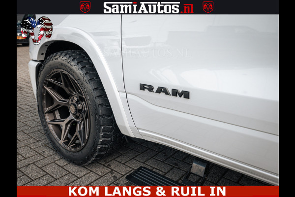 Dodge Ram SPORT LIMITED H.O 540PK 706Nm | Massage + Full Option | De Meest Luxe en Volle Pick-Up in zijn Klasse | Comfortabele Dubbele Cabine met Royale 5 Zitplaatsen | BPM vrij | Nu Leverbaar uit Voorraad | Voorraad Nr 2336 - 7700