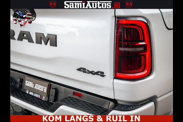 Dodge Ram SPORT LIMITED H.O 540PK 706Nm | Massage + Full Option | De Meest Luxe en Volle Pick-Up in zijn Klasse | Comfortabele Dubbele Cabine met Royale 5 Zitplaatsen | BPM vrij | Nu Leverbaar uit Voorraad | Voorraad Nr 2336 - 7700