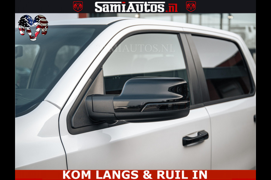 Dodge Ram SPORT LIMITED H.O 540PK 706Nm | Massage + Full Option | De Meest Luxe en Volle Pick-Up in zijn Klasse | Comfortabele Dubbele Cabine met Royale 5 Zitplaatsen | BPM vrij | Nu Leverbaar uit Voorraad | Voorraad Nr 2336 - 7700