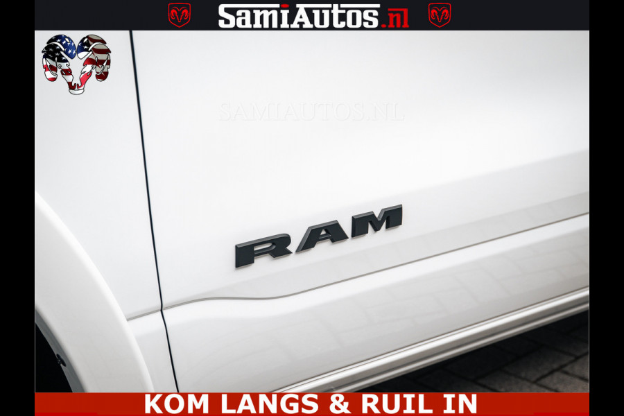 Dodge Ram SPORT LIMITED H.O 540PK 706Nm | Massage + Full Option | De Meest Luxe en Volle Pick-Up in zijn Klasse | Comfortabele Dubbele Cabine met Royale 5 Zitplaatsen | BPM vrij | Nu Leverbaar uit Voorraad | Voorraad Nr 2336 - 7700