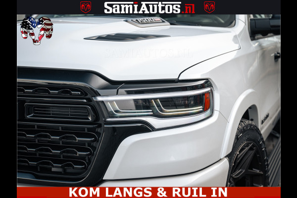 Dodge Ram SPORT LIMITED H.O 540PK 706Nm | Massage + Full Option | De Meest Luxe en Volle Pick-Up in zijn Klasse | Comfortabele Dubbele Cabine met Royale 5 Zitplaatsen | BPM vrij | Nu Leverbaar uit Voorraad | Voorraad Nr 2336 - 7700