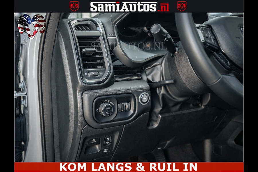 Dodge Ram SPORT LIMITED H.O 540PK 706Nm | Massage + Full Option | De Meest Luxe en Volle Pick-Up in zijn Klasse | Comfortabele Dubbele Cabine met Royale 5 Zitplaatsen | BPM vrij | Nu Leverbaar uit Voorraad | Voorraad Nr 2336 - 7700