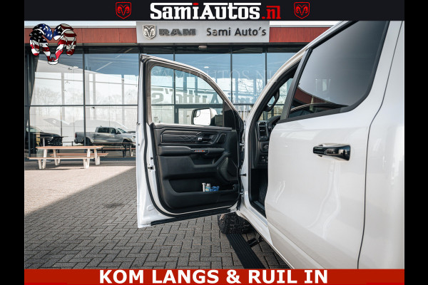 Dodge Ram SPORT LIMITED H.O 540PK 706Nm | Massage + Full Option | De Meest Luxe en Volle Pick-Up in zijn Klasse | Comfortabele Dubbele Cabine met Royale 5 Zitplaatsen | BPM vrij | Nu Leverbaar uit Voorraad | Voorraad Nr 2336 - 7700