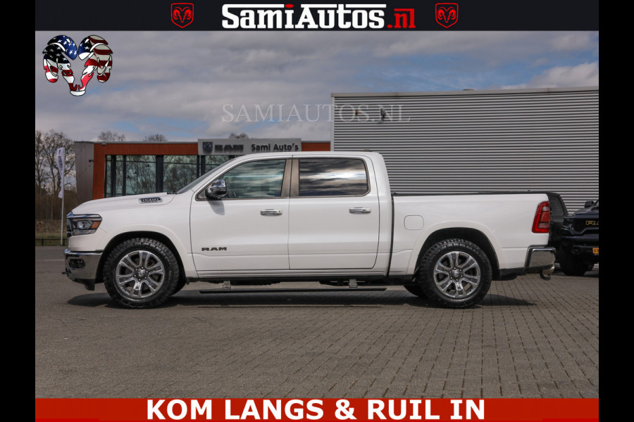 Dodge Ram MEGA VOL 5.7 V8 HEMI 402 PK | LUCHTVERING | ADAPTIVE CRUISE | PANODAK | 360 CAMERA | OPEN UITLAAT KLEP | CREW CAB | DUBBELE CABINE | 5 PERSOONS | DC |