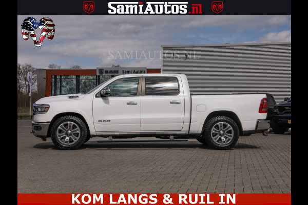 Dodge Ram MEGA VOL 5.7 V8 HEMI 402 PK | LUCHTVERING | ADAPTIVE CRUISE | PANODAK | 360 CAMERA | OPEN UITLAAT KLEP | CREW CAB | DUBBELE CABINE | 5 PERSOONS | DC |