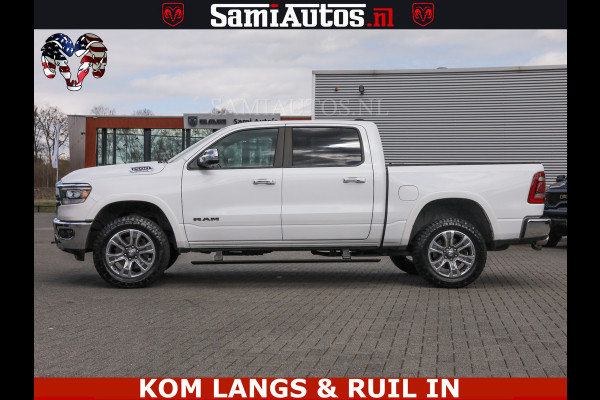Dodge Ram MEGA VOL 5.7 V8 HEMI 402 PK | LUCHTVERING | ADAPTIVE CRUISE | PANODAK | 360 CAMERA | OPEN UITLAAT KLEP | CREW CAB | DUBBELE CABINE | 5 PERSOONS | DC |