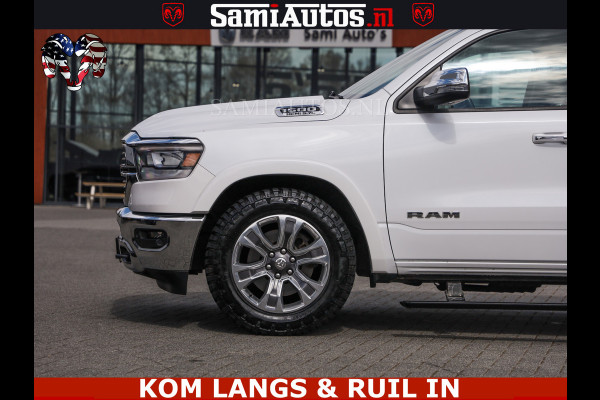 Dodge Ram MEGA VOL 5.7 V8 HEMI 402 PK | LUCHTVERING | ADAPTIVE CRUISE | PANODAK | 360 CAMERA | OPEN UITLAAT KLEP | CREW CAB | DUBBELE CABINE | 5 PERSOONS | DC |