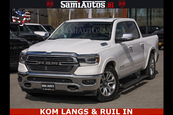 Dodge Ram MEGA VOL 5.7 V8 HEMI 402 PK | LUCHTVERING | ADAPTIVE CRUISE | PANODAK | 360 CAMERA | OPEN UITLAAT KLEP | CREW CAB | DUBBELE CABINE | 5 PERSOONS | DC |