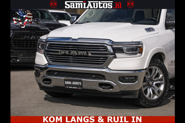 Dodge Ram MEGA VOL 5.7 V8 HEMI 402 PK | LUCHTVERING | ADAPTIVE CRUISE | PANODAK | 360 CAMERA | OPEN UITLAAT KLEP | CREW CAB | DUBBELE CABINE | 5 PERSOONS | DC |