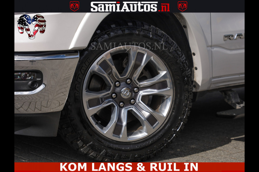 Dodge Ram MEGA VOL 5.7 V8 HEMI 402 PK | LUCHTVERING | ADAPTIVE CRUISE | PANODAK | 360 CAMERA | OPEN UITLAAT KLEP | CREW CAB | DUBBELE CABINE | 5 PERSOONS | DC |
