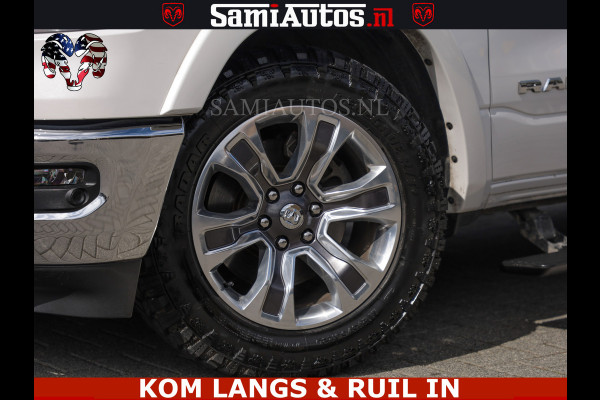Dodge Ram MEGA VOL 5.7 V8 HEMI 402 PK | LUCHTVERING | ADAPTIVE CRUISE | PANODAK | 360 CAMERA | OPEN UITLAAT KLEP | CREW CAB | DUBBELE CABINE | 5 PERSOONS | DC |