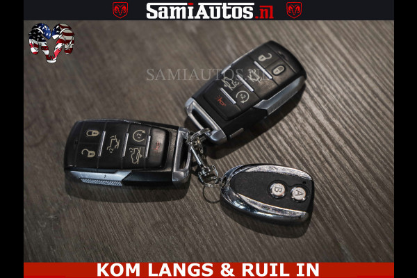 Dodge Ram MEGA VOL 5.7 V8 HEMI 402 PK | LUCHTVERING | ADAPTIVE CRUISE | PANODAK | 360 CAMERA | OPEN UITLAAT KLEP | CREW CAB | DUBBELE CABINE | 5 PERSOONS | DC |