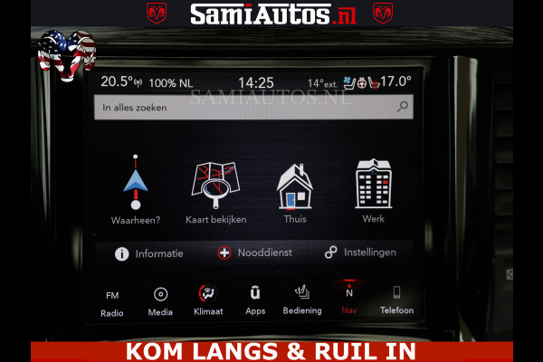 Dodge Ram MEGA VOL 5.7 V8 HEMI 402 PK | LUCHTVERING | ADAPTIVE CRUISE | PANODAK | 360 CAMERA | OPEN UITLAAT KLEP | CREW CAB | DUBBELE CABINE | 5 PERSOONS | DC |