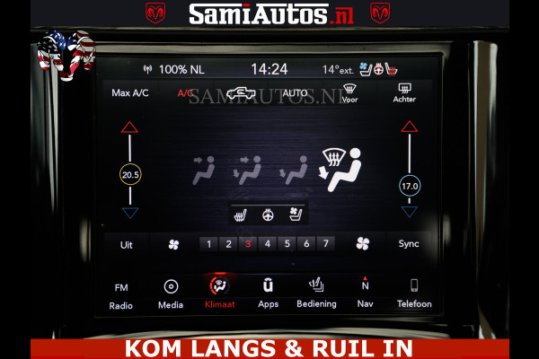 Dodge Ram MEGA VOL 5.7 V8 HEMI 402 PK | LUCHTVERING | ADAPTIVE CRUISE | PANODAK | 360 CAMERA | OPEN UITLAAT KLEP | CREW CAB | DUBBELE CABINE | 5 PERSOONS | DC |