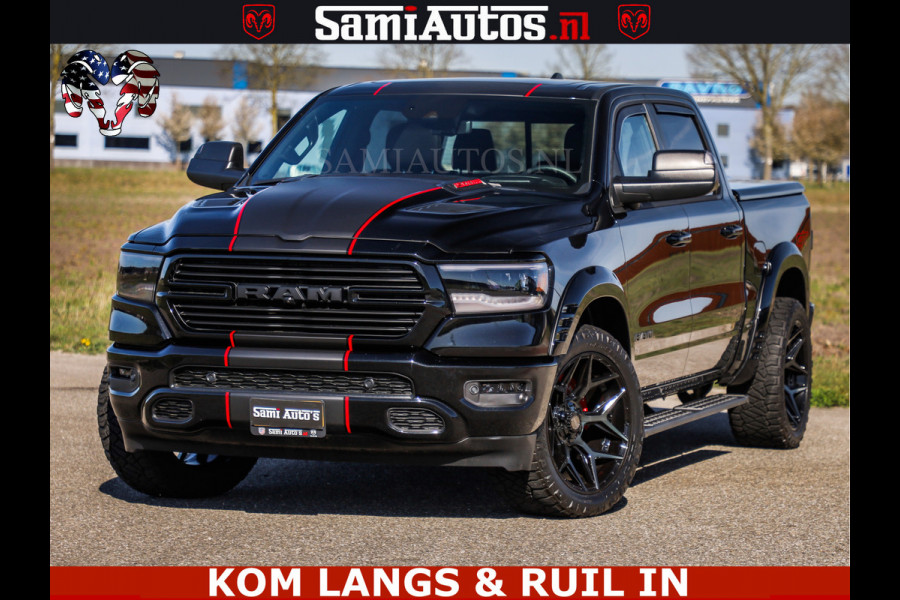 Dodge Ram GT HULK | 5.7 V8 HEMI | VIRTUAL COCKPIT | HEAD-UP | ADAPTIVE CRUISE | 360 CAMERA | TRX PACK | Comfortabele Dubbele Cabine met Royale 5 Zitplaatsen | BPM vrij