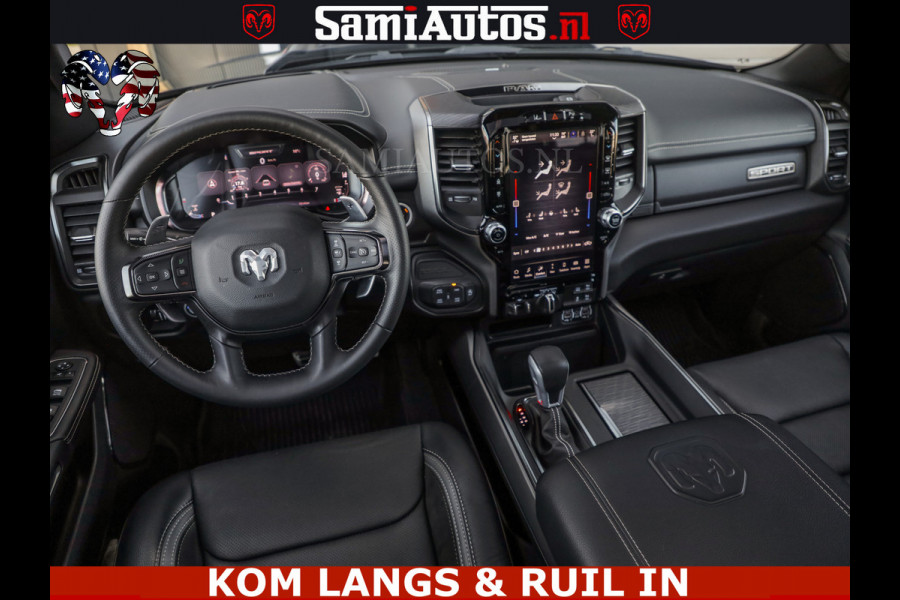Dodge Ram GT HULK | 5.7 V8 HEMI | VIRTUAL COCKPIT | HEAD-UP | ADAPTIVE CRUISE | 360 CAMERA | TRX PACK | Comfortabele Dubbele Cabine met Royale 5 Zitplaatsen | BPM vrij