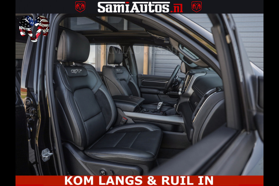 Dodge Ram GT HULK | 5.7 V8 HEMI | VIRTUAL COCKPIT | HEAD-UP | ADAPTIVE CRUISE | 360 CAMERA | TRX PACK | Comfortabele Dubbele Cabine met Royale 5 Zitplaatsen | BPM vrij