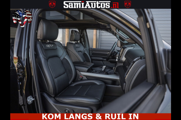 Dodge Ram GT HULK | 5.7 V8 HEMI | VIRTUAL COCKPIT | HEAD-UP | ADAPTIVE CRUISE | 360 CAMERA | TRX PACK | Comfortabele Dubbele Cabine met Royale 5 Zitplaatsen | BPM vrij