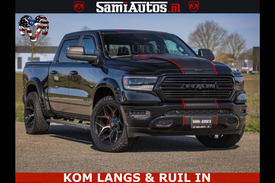 Dodge Ram GT HULK | 5.7 V8 HEMI | VIRTUAL COCKPIT | HEAD-UP | ADAPTIVE CRUISE | 360 CAMERA | TRX PACK | Comfortabele Dubbele Cabine met Royale 5 Zitplaatsen | BPM vrij