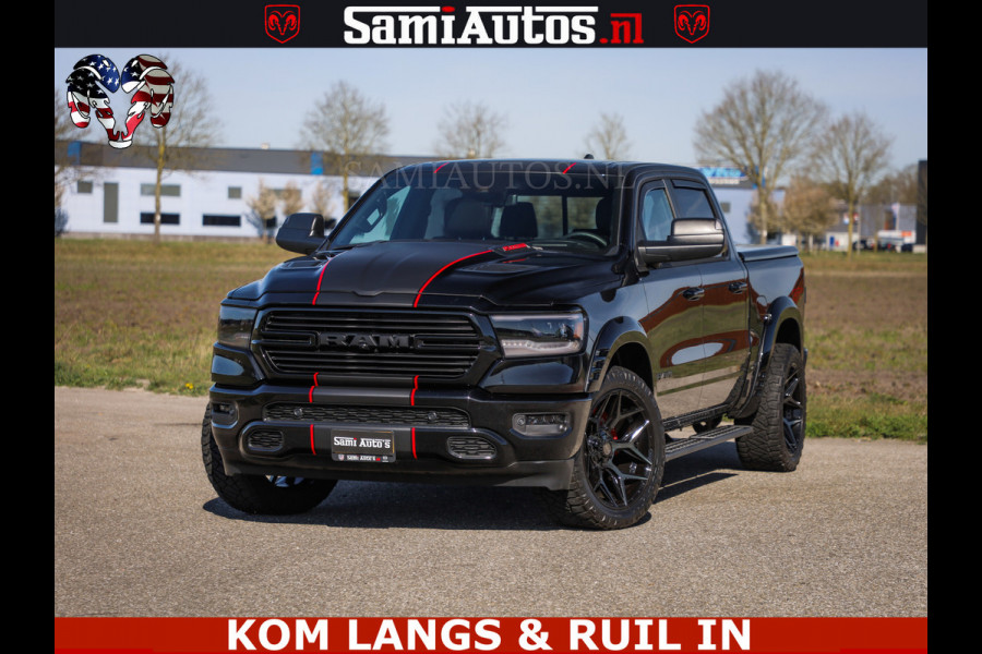 Dodge Ram GT HULK | 5.7 V8 HEMI | VIRTUAL COCKPIT | HEAD-UP | ADAPTIVE CRUISE | 360 CAMERA | TRX PACK | Comfortabele Dubbele Cabine met Royale 5 Zitplaatsen | BPM vrij