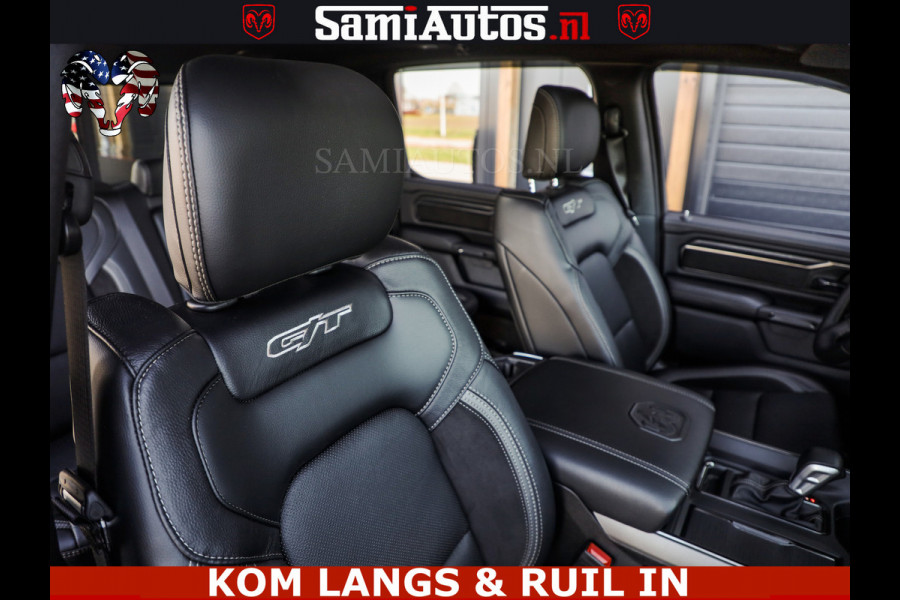 Dodge Ram GT HULK | 5.7 V8 HEMI | VIRTUAL COCKPIT | HEAD-UP | ADAPTIVE CRUISE | 360 CAMERA | TRX PACK | Comfortabele Dubbele Cabine met Royale 5 Zitplaatsen | BPM vrij