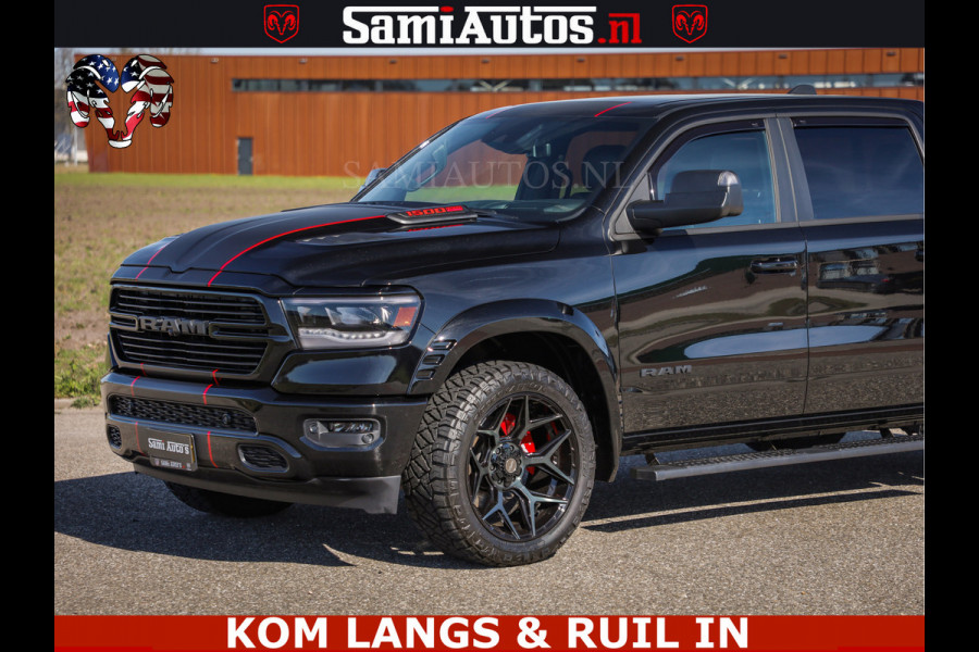 Dodge Ram GT HULK | 5.7 V8 HEMI | VIRTUAL COCKPIT | HEAD-UP | ADAPTIVE CRUISE | 360 CAMERA | TRX PACK | Comfortabele Dubbele Cabine met Royale 5 Zitplaatsen | BPM vrij