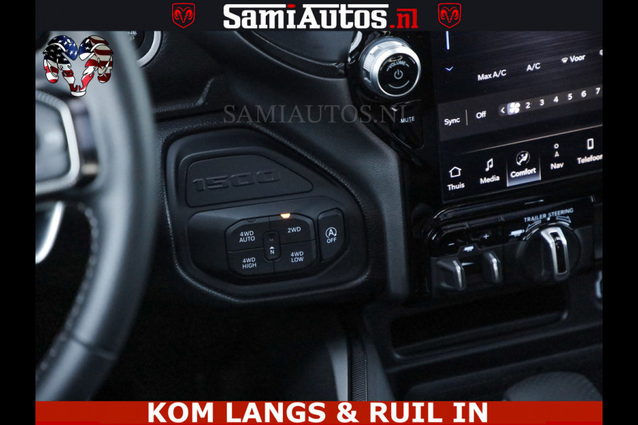 Dodge Ram GT HULK | 5.7 V8 HEMI | VIRTUAL COCKPIT | HEAD-UP | ADAPTIVE CRUISE | 360 CAMERA | TRX PACK | Comfortabele Dubbele Cabine met Royale 5 Zitplaatsen | BPM vrij