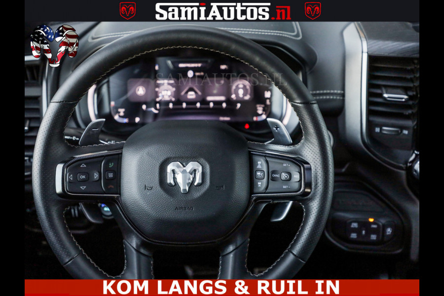 Dodge Ram GT HULK | 5.7 V8 HEMI | VIRTUAL COCKPIT | HEAD-UP | ADAPTIVE CRUISE | 360 CAMERA | TRX PACK | Comfortabele Dubbele Cabine met Royale 5 Zitplaatsen | BPM vrij