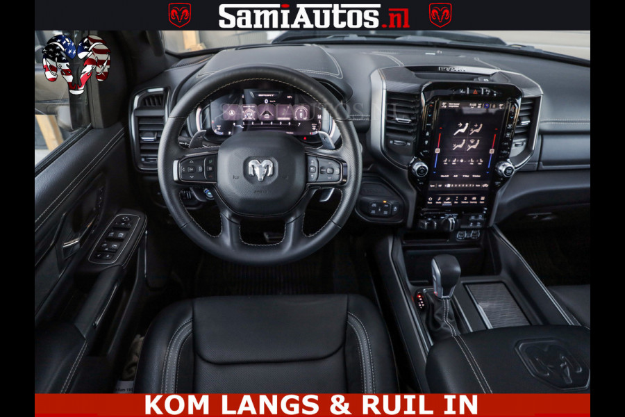 Dodge Ram GT HULK | 5.7 V8 HEMI | VIRTUAL COCKPIT | HEAD-UP | ADAPTIVE CRUISE | 360 CAMERA | TRX PACK | Comfortabele Dubbele Cabine met Royale 5 Zitplaatsen | BPM vrij