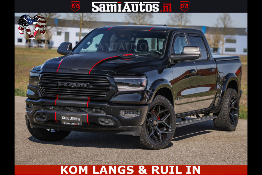Dodge Ram GT HULK | 5.7 V8 HEMI | VIRTUAL COCKPIT | HEAD-UP | ADAPTIVE CRUISE | 360 CAMERA | TRX PACK | Comfortabele Dubbele Cabine met Royale 5 Zitplaatsen | BPM vrij
