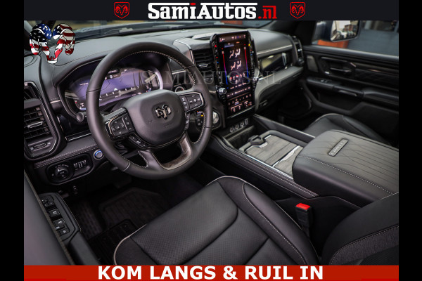 Dodge Ram LIMITED SPORT H.O 540HP 706Nm | Massage + Full Option | De Meest Luxe en Volle Pick-Up in zijn Klasse | Comfortabele Dubbele Cabine met Royale 5 Zitplaatsen | BPM vrij | Nu Leverbaar uit Voorraad | Voorraad Nr 2355 - 5149