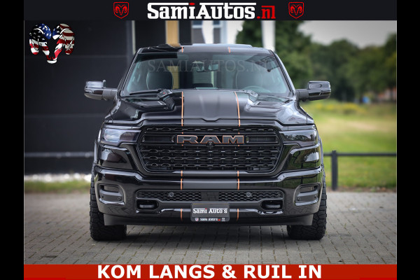 Dodge Ram LIMITED SPORT H.O 540HP 706Nm | Massage + Full Option | De Meest Luxe en Volle Pick-Up in zijn Klasse | Comfortabele Dubbele Cabine met Royale 5 Zitplaatsen | BPM vrij | Nu Leverbaar uit Voorraad | Voorraad Nr 2355 - 5149
