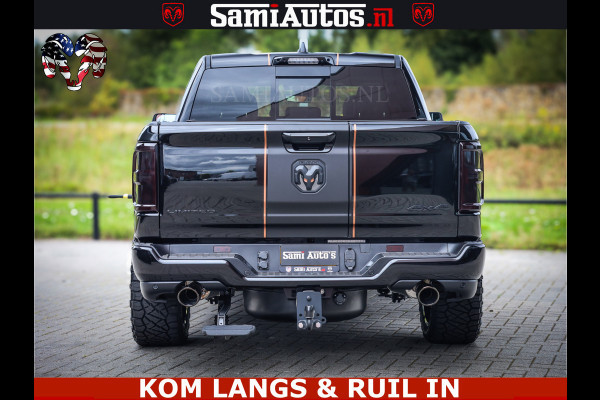 Dodge Ram LIMITED SPORT H.O 540HP 706Nm | Massage + Full Option | De Meest Luxe en Volle Pick-Up in zijn Klasse | Comfortabele Dubbele Cabine met Royale 5 Zitplaatsen | BPM vrij | Nu Leverbaar uit Voorraad | Voorraad Nr 2355 - 5149