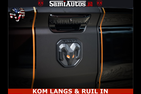 Dodge Ram LIMITED SPORT H.O 540HP 706Nm | Massage + Full Option | De Meest Luxe en Volle Pick-Up in zijn Klasse | Comfortabele Dubbele Cabine met Royale 5 Zitplaatsen | BPM vrij | Nu Leverbaar uit Voorraad | Voorraad Nr 2355 - 5149