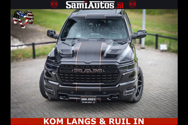 Dodge Ram LIMITED SPORT H.O 540HP 706Nm | Massage + Full Option | De Meest Luxe en Volle Pick-Up in zijn Klasse | Comfortabele Dubbele Cabine met Royale 5 Zitplaatsen | BPM vrij | Nu Leverbaar uit Voorraad | Voorraad Nr 2355 - 5149