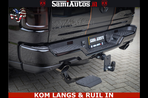 Dodge Ram LIMITED SPORT H.O 540HP 706Nm | Massage + Full Option | De Meest Luxe en Volle Pick-Up in zijn Klasse | Comfortabele Dubbele Cabine met Royale 5 Zitplaatsen | BPM vrij | Nu Leverbaar uit Voorraad | Voorraad Nr 2355 - 5149